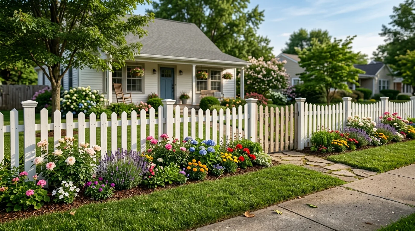 12 Front Yard Fence Ideas to Boost Curb Appeal
